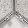 Душевой уголок BELBAGNO LUCE-AH-21-125/100-C-Cr