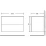 Тумба Rovere Nature 100 см BELBAGNO ETNA ETNA100RN-KEPMCO-1346-SET